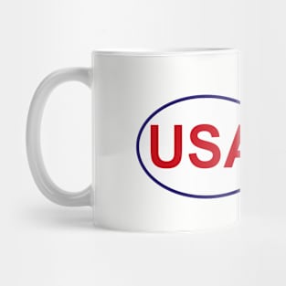 USA Sticker Mug